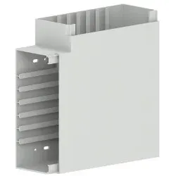 GGK 4504 Flachwinkel FB 100x230mm-7035, PVC, Gehrungsformteil, lichtgrau FB 100x230-FW FB100x230FW