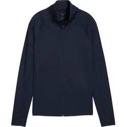 Puma Layer Lightweight Full Zip Knit, navy