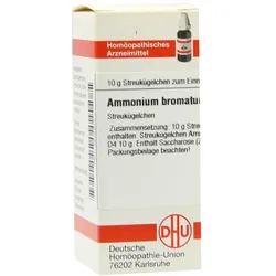 Ammonium Bromatum D 4 Globuli 10 g