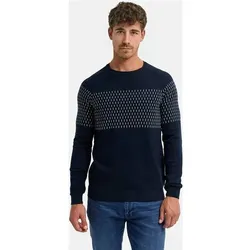 INDICODE Strickpullover INSaelmore, Größe M in Blau Blau