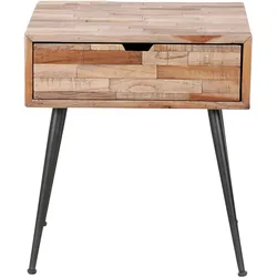 designline »Teca« Nachttisch 45x50x35 cm