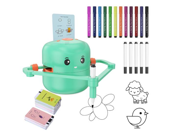 Robot de dessin Intelligent, peinture intelligente, jouets de dessin pour enfants, cadeaux d'anniversaire pour filles, jouets éducatifs précoces