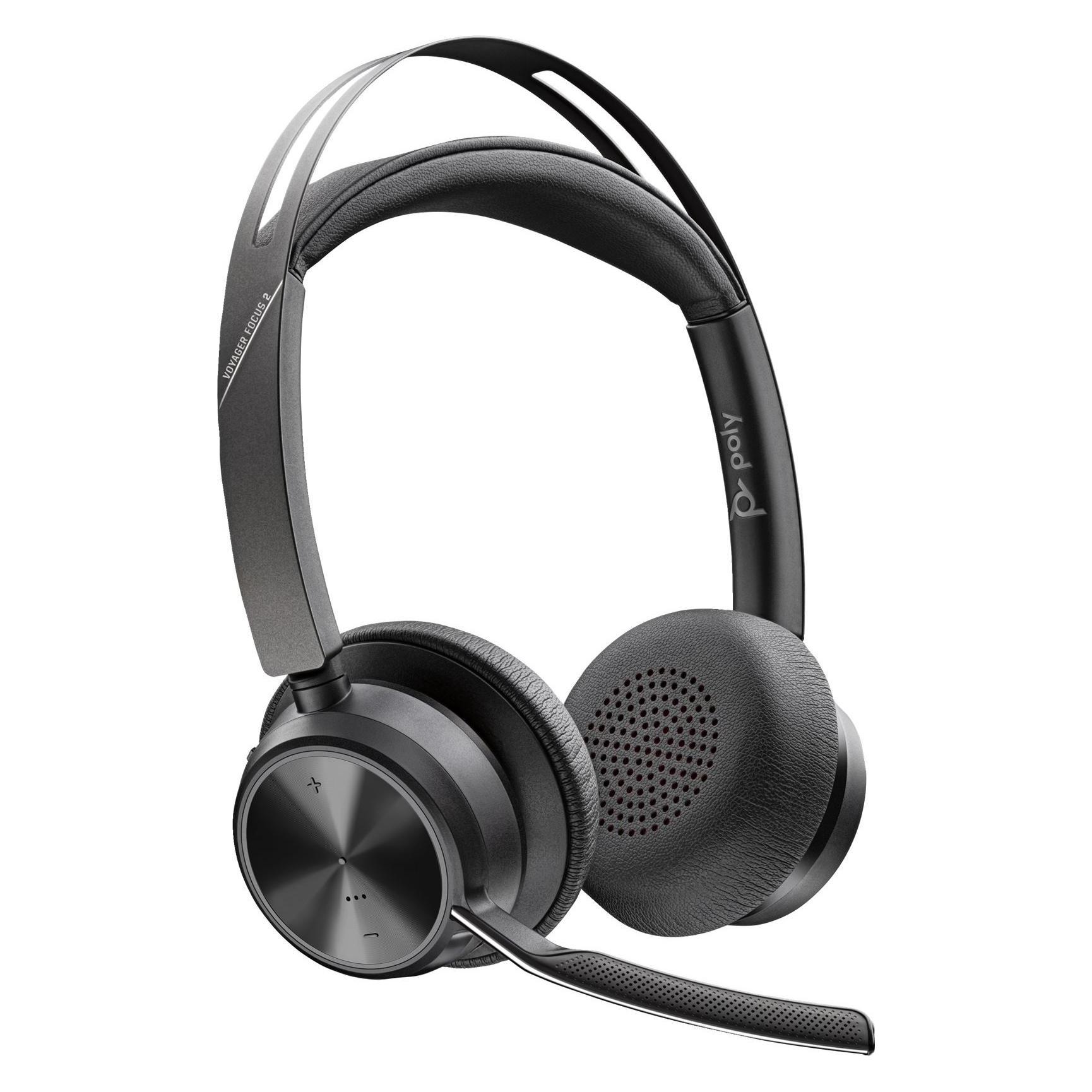 HP Poly Voyager Focus 2 (Kabelgebunden, Kabellos, USB-A, USB-C, Microsoft Teams) (CB8R2AA#AC3)