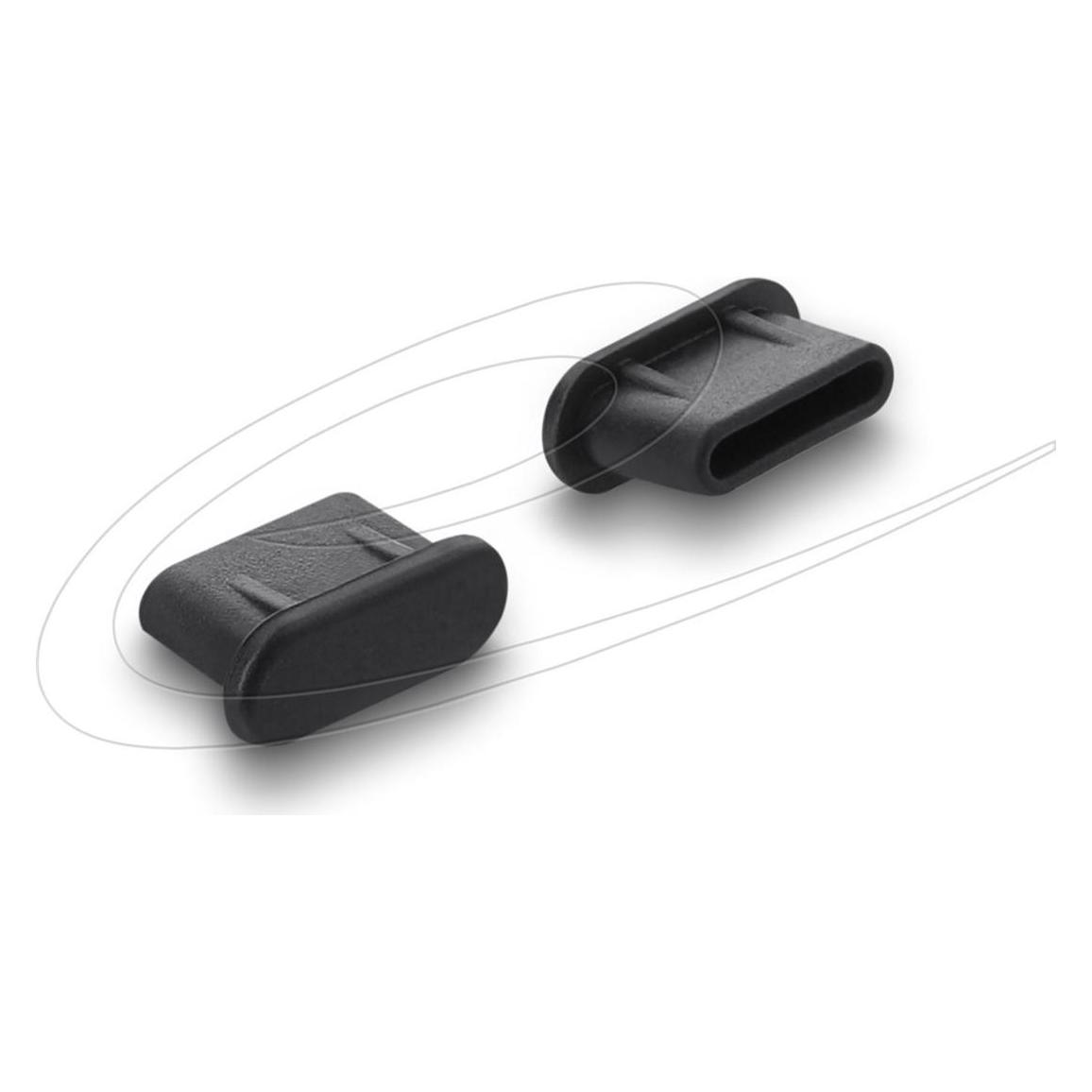 Delock Staubschutz für USB Type-C Buchse 10 Stück Silikon schwarz (87408) (87408)