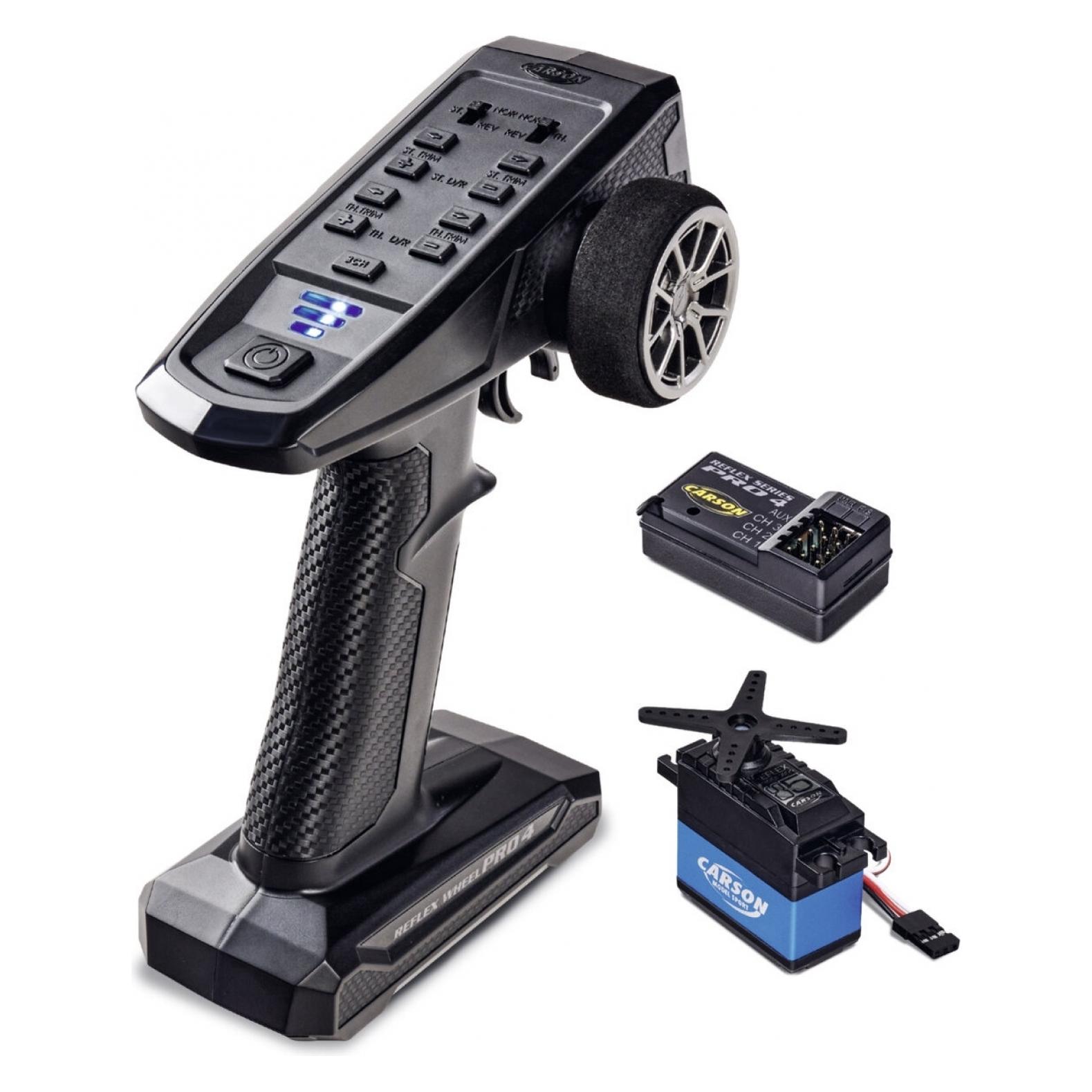 Carson FS Reflex Wheel Pro 4 2.4GHz + Servo 5kg (500500111)