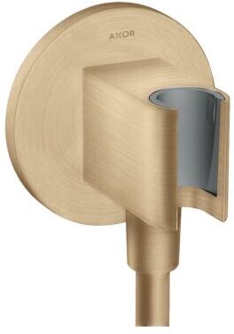 Hansgrohe Axor Portereinheit 36733140 rund, mit Rückflussverhinderer, integrierte Haltefunktion, brushed bronze