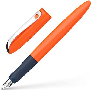 Schneider Füller Wavy, Feder A, Links- und Rechtshänder, aus Kunststoff, orange