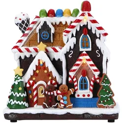 Gingerbread Lebkuchenhaus LED & Musik