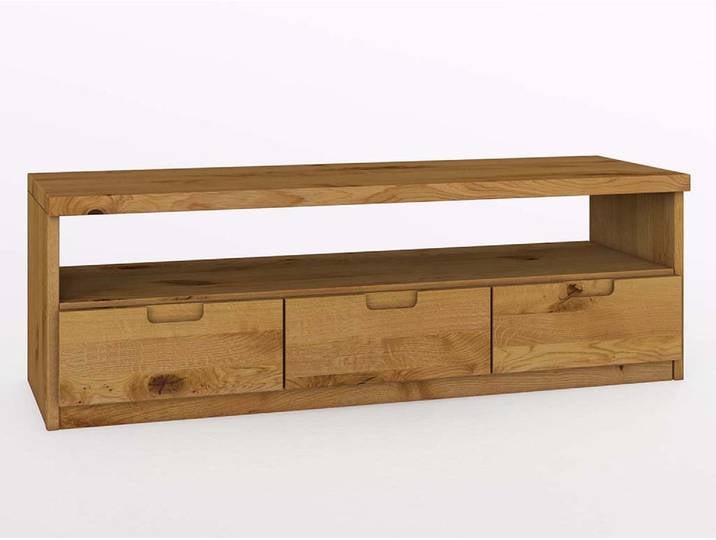 Lowboard „Lukas“ Wildeiche Massivholz Wildeiche