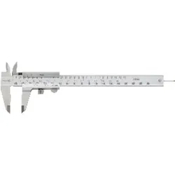 Präzisions-Taschenmessschieber 150mm Feststeller