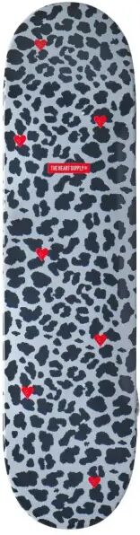 Skateboard Deck Heart Supply Luxury Prints (8" - Cheetah)