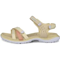 ECCO Damen Trekkingsandalen OFFROAD ROAM W LEA/TEX, Größe 39 in Gelb 510