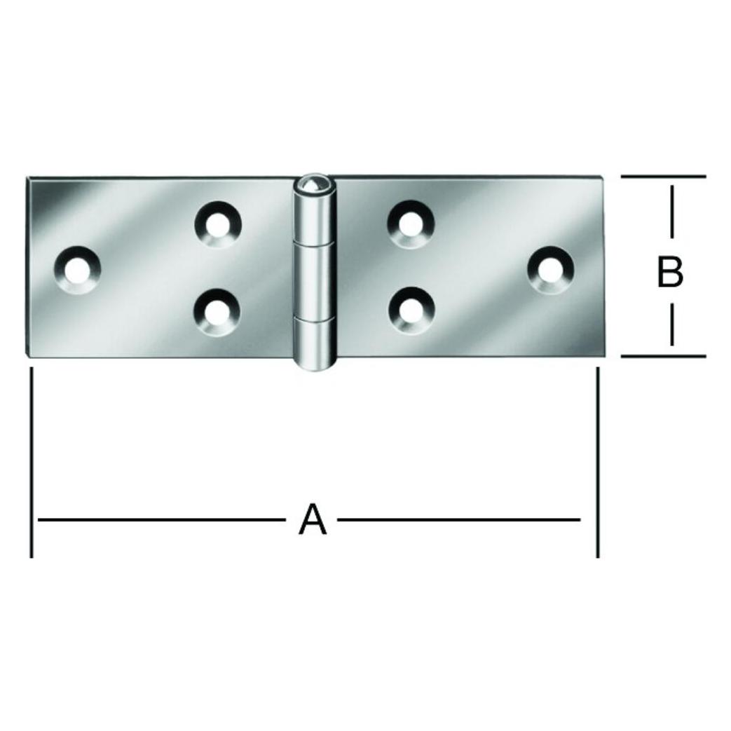 Vormann DIN-Tischband breit 50X23 verz. (230405)