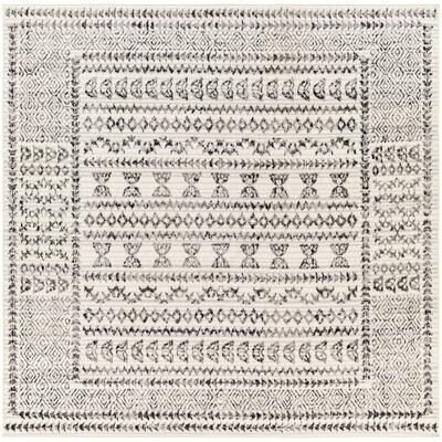 Livabliss Freddie Nordic Bordered Area Rug