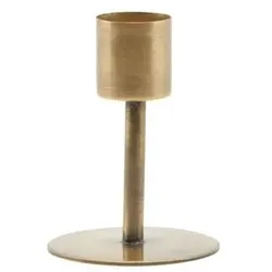 House Doctor Kerzenständer Anit, H7/Ø5 cm, antik messing