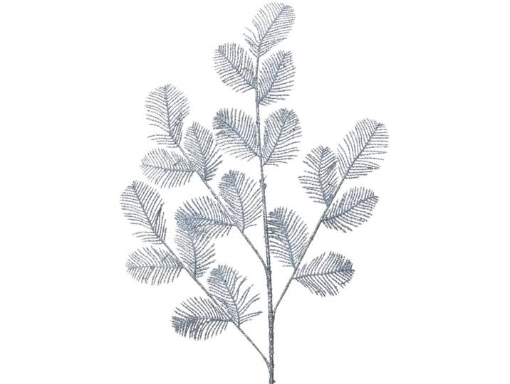 Kunstblume Winter Tales hellblau Kunststoff - Kunstblume