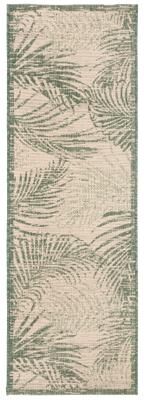 SAFAVIEH Courtyard Marla Tropical Indoor/ Outdoor Waterproof Patio Backyard Rug