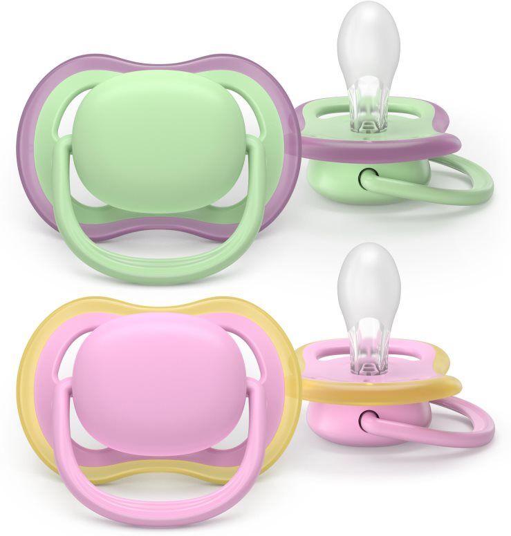 Philips Avent Ultra Air SCF087/12 6-18m tétine Girl 2 pcs