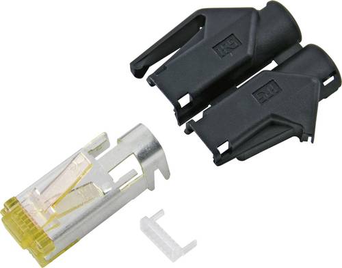 Hirose Electronic RJ45C6A-RT TM31 RJ45-Steckverbinder CAT6 A Hirose TM31 RJ45C6A-RT Stecker, gerade Pole: 8P8C Rot