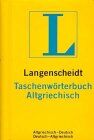 Langenscheidts Taschenwörterbuch der griechischen und deutschen Sprache : Teil 1, Altgriechisch-Deutsch - Preis vom 09.10.2026 07:28:09 h