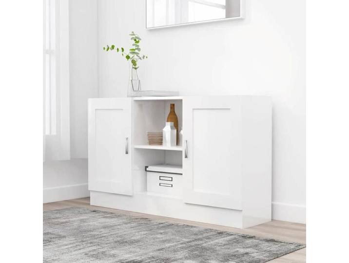 Sideboard White 47.2 x12 x27.6  Engineered Wood