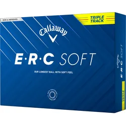 Callaway Golfbälle Erc Soft Triple Track - 12er Pack , gelb