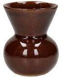 BIDK Home "Poppy Vase Earthenware Brown Dia 3.9"""