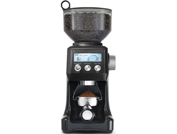 SAGE Kaffeemühle the Smart Grinder Pro SCG820BTR Black Truffle , schwarz, B:16cm H:38,9cm T:21,4cm, Kaffeemühlen, Kaffeemühle