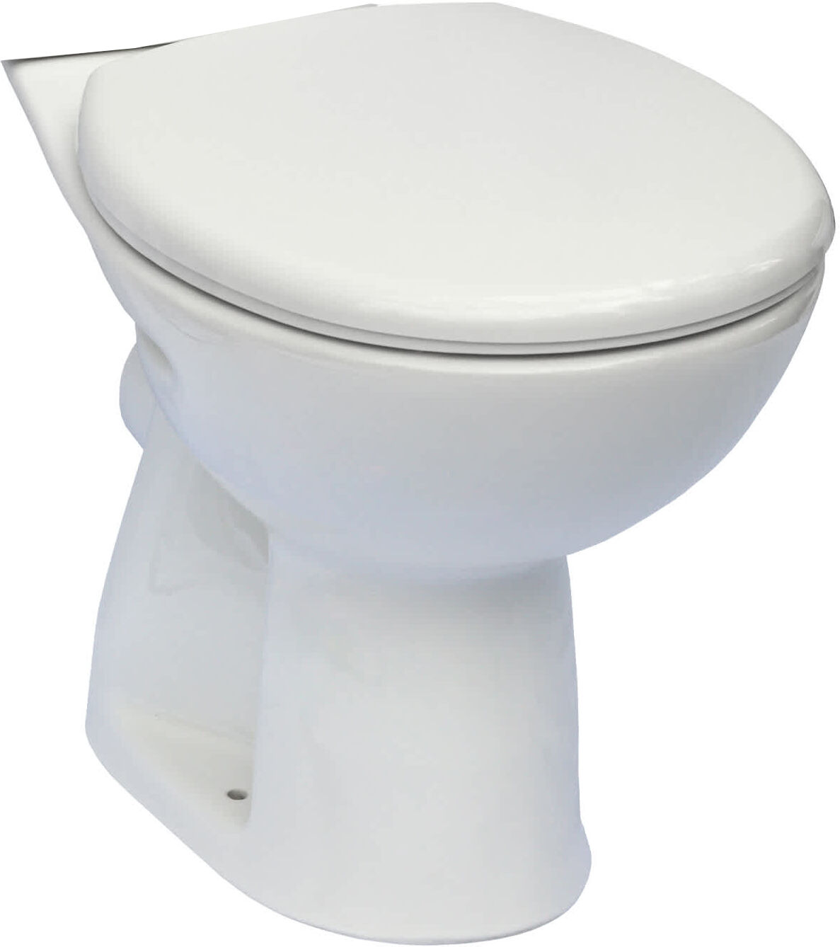 Cuvette WC POLO PLUS au sol sortie horizontale ROCA A342197000