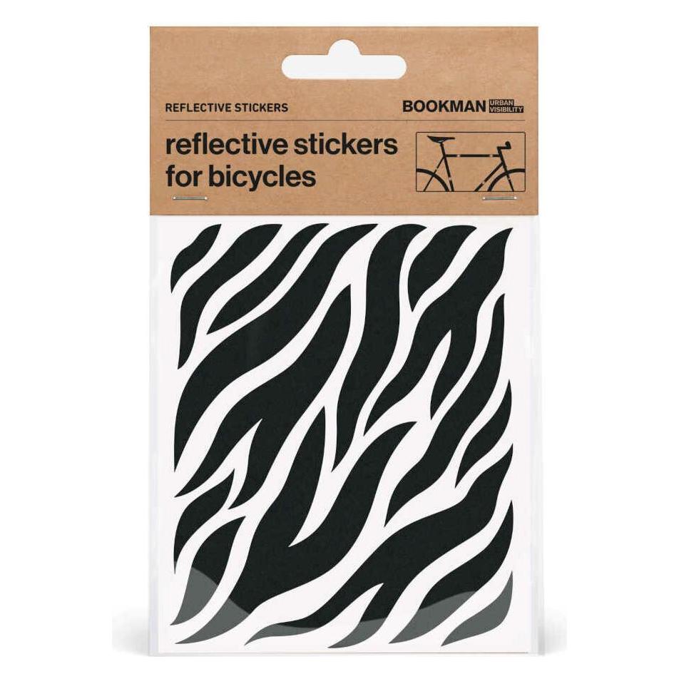 Bookman Reflektierendes Fahrradaufkleber-Set Zebra (722335)