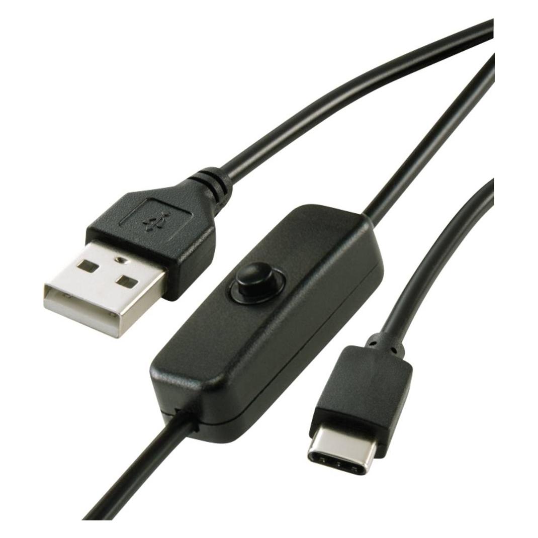 Renkforce Strom-Kabel Raspberry Pi (1x USB 2.0 Stecker A (RF-4495298)
