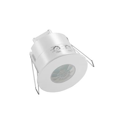 Alcapower Einbau-Präsenzmelder 360 Grad IP54, max. 2000W, einstellbar, Deckenmontage für geschützte Innen- und Außenbereiche