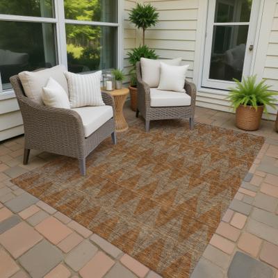 Addison Rugs Machine Washable Indoor/ Outdoor Modern Zeke Chantille Rug