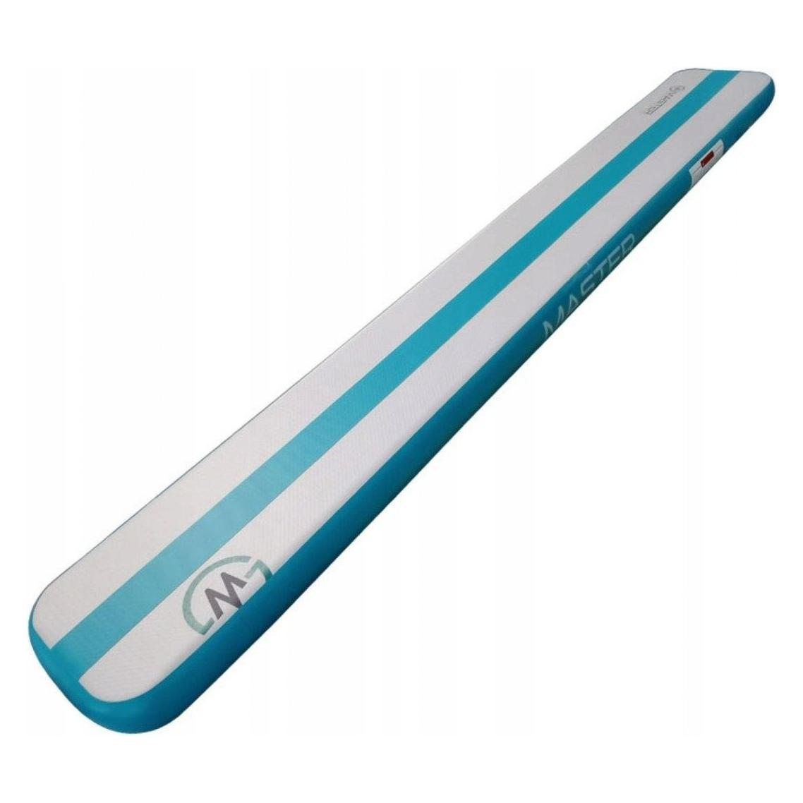 Master Gymnastik Balance Board AirBeam Wegmatte 300 x 40 x 10 cm (MAS-B888-grey-teal)