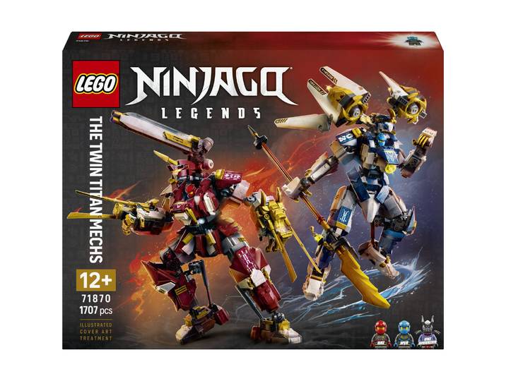 LEGO Ninjago Les robots Titan jumeaux 71870 LEGO