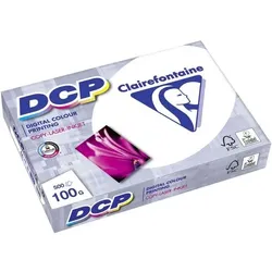 Clairefontaine DCP DIN A4 Druckerpapier Weiß 100 g/m2 Glatt 500 Blatt