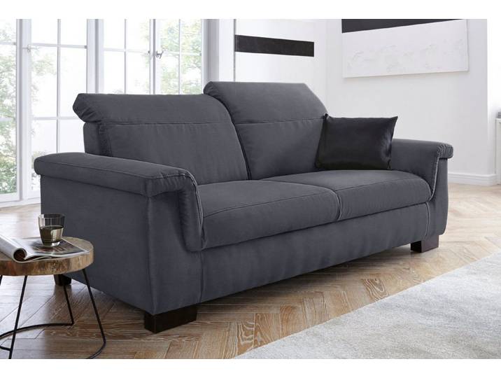 DOMO collection 2,5-Sitzer Sully bequem, Breite 210cm, zeitlos und elegant, wahlweise mit Rückenverstellung