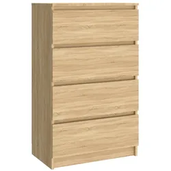 vidaXL Sideboard Sonoma-Eiche 60x35x98,5 cm Holzwerkstoff
