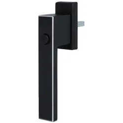 MS Beschläge Knopf-Fensterolive eloxiert - gefräst Fenstergriff Aluminiumgriff 45° Rasterung