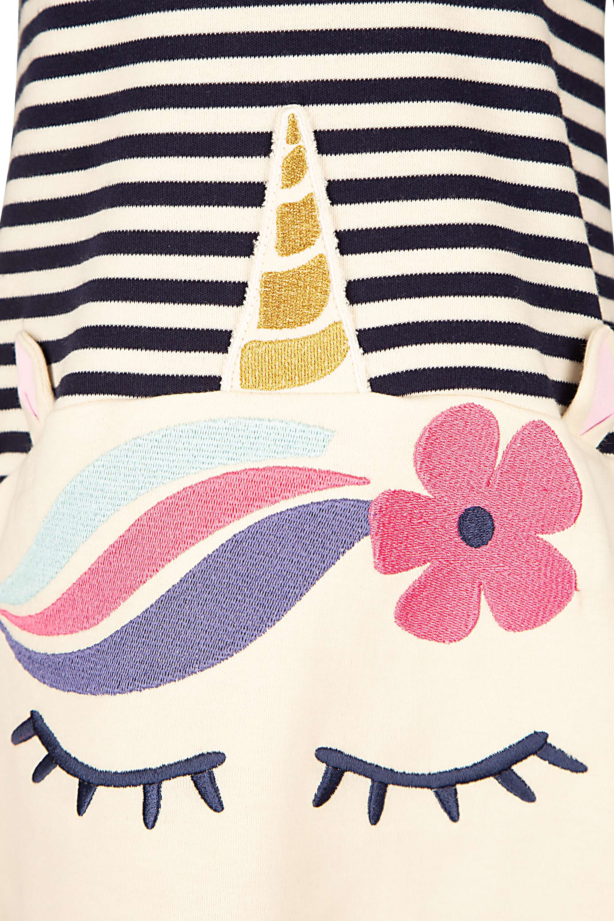 Sommerkleid HAPPY GIRLS "dress", Mädchen, Gr. 86, EURO-Grössen, Stoff, navy, Stoff, 100% Baumwolle, normal, Kleider Sommerkleid navy 86, EURO-Grössen, Stoff