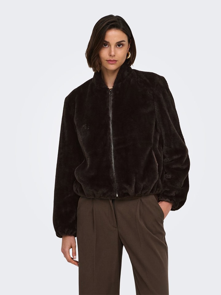 JDY Teddyjacke in Braun - S
