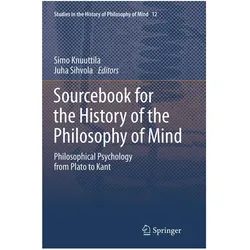 Sourcebook for the History of the Philosophy of Mind, Fachbücher von Simo Knuuttila, Juha Sihvola