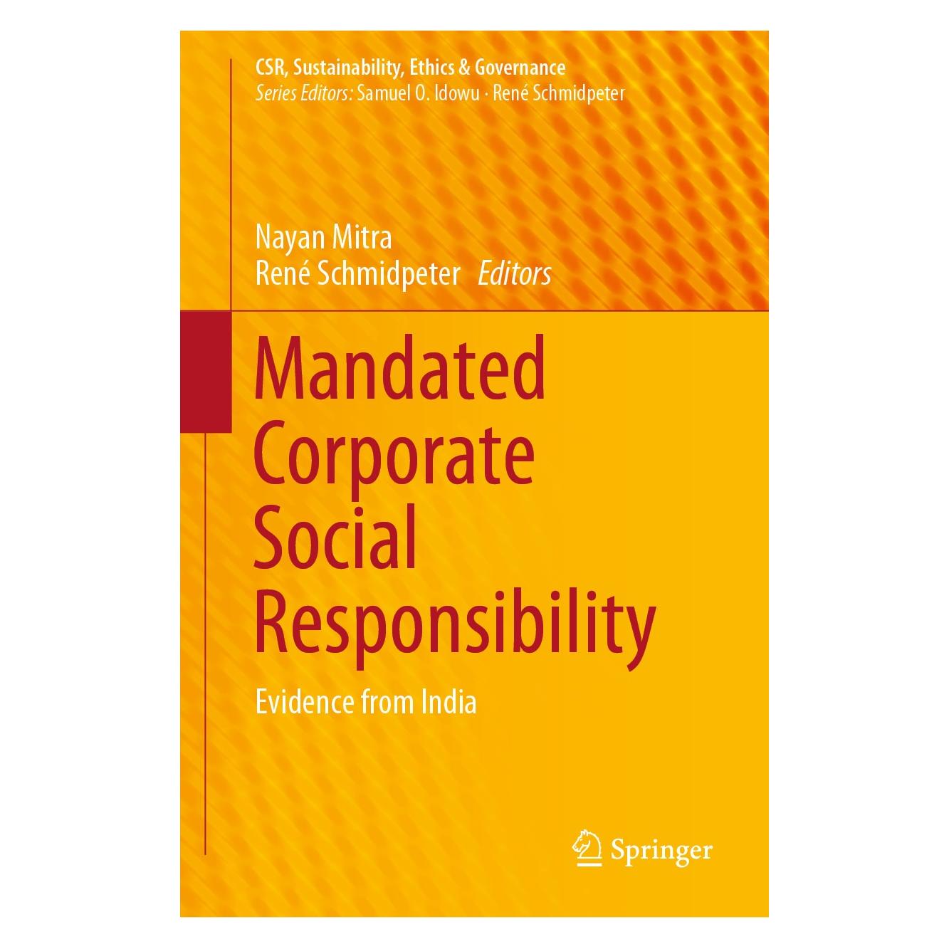 Springer Mandated Corporate Social Responsibility (9783030244439)