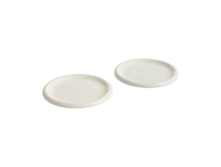 Hay - Assiette Barro - Blanc - Grès - Designer Pereira Office