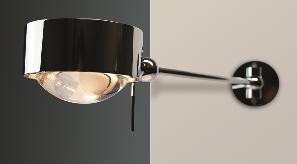 Top Light LED-Wandleuchte PUK MAXX HOTEL 20cm chrom glänzend 2-3058202-LED 4251349309835