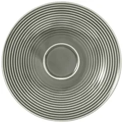 Kombi-Untertasse groß 16,5 cm - Seltmann Weiden Beat - Dekor Perlgrau - 1 Stück