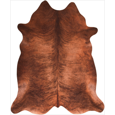 Fellteppich ANDIAMO "Amarillo" Gr. 41, braun, B:125cm H:4mm L:155cm, Kunstfaser, Teppiche, Fellteppich Kuhfellteppiche, Kunstfell, gedruckte Kuhfell-Optik, Wohnzimmer, Kundenliebling