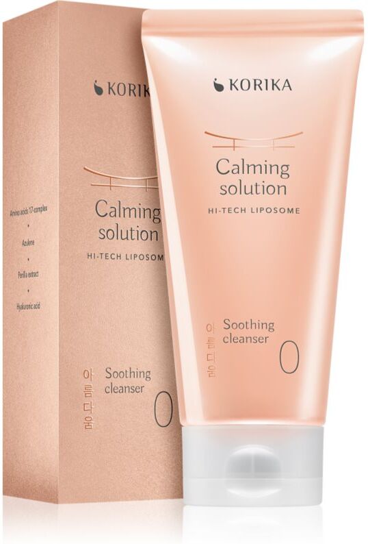KORIKA HI-TECH LIPOSOME Calming solution Soothing cleanser crème lavante apaisante 150 ml