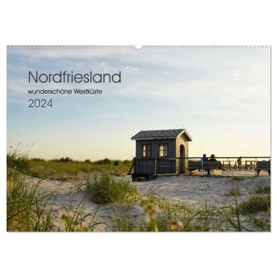 Nordfriesland - wunderschöne Westküste (Wandkalender 2026 DIN A2 quer), CALVENDO Monatskalender