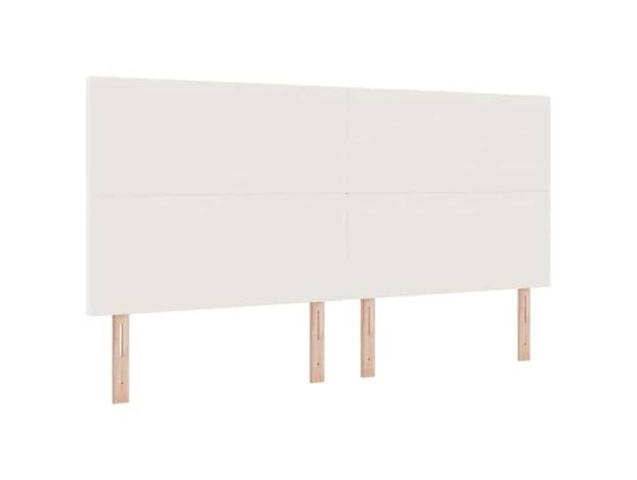 HGLADYU Modernes höhenverstellbares Kopfteil Creme 200 cm Cordstoff für zeitgemäßes Schlafzimmerdesign